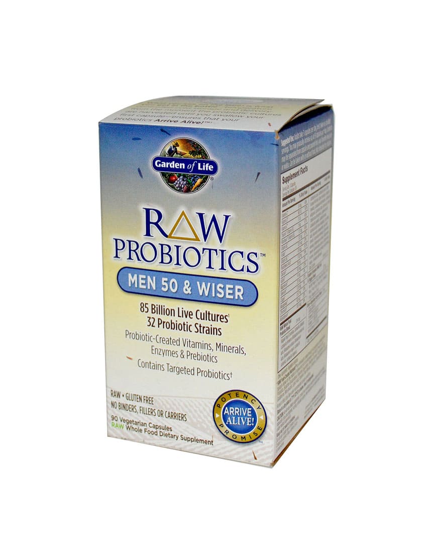 Raw Probiotics Women 50 Wiser 90 Count Cap Fresh Start Nutrition